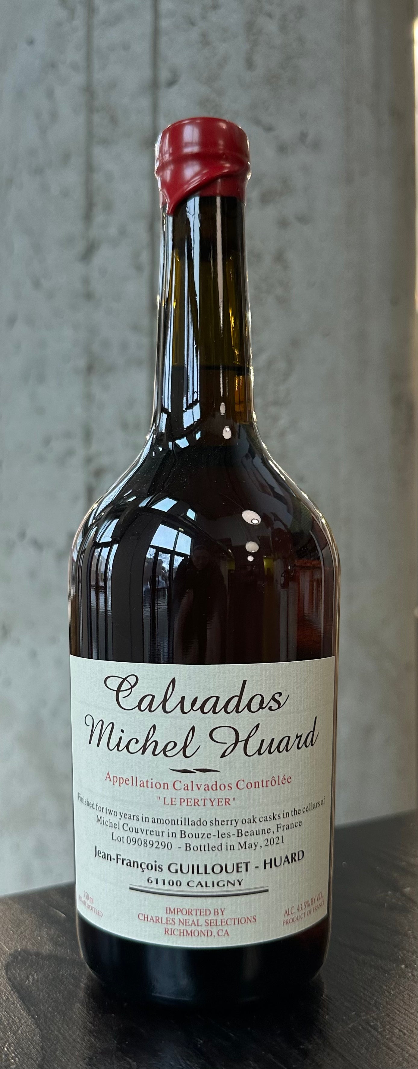 Michel Huard "Hors d'Age - Couvreur Ex-Sherry Cask" Calvados