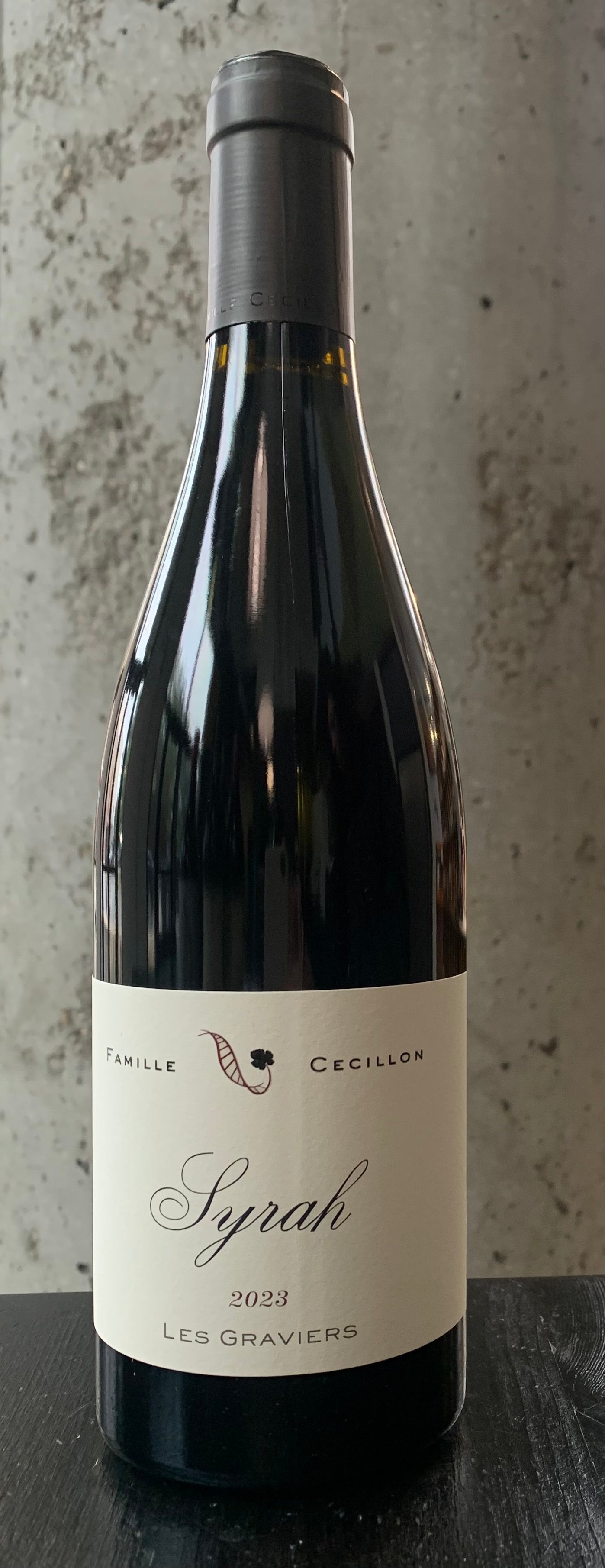 Julien Cécillon “Les Graviers” Syrah Vin de France ’23
