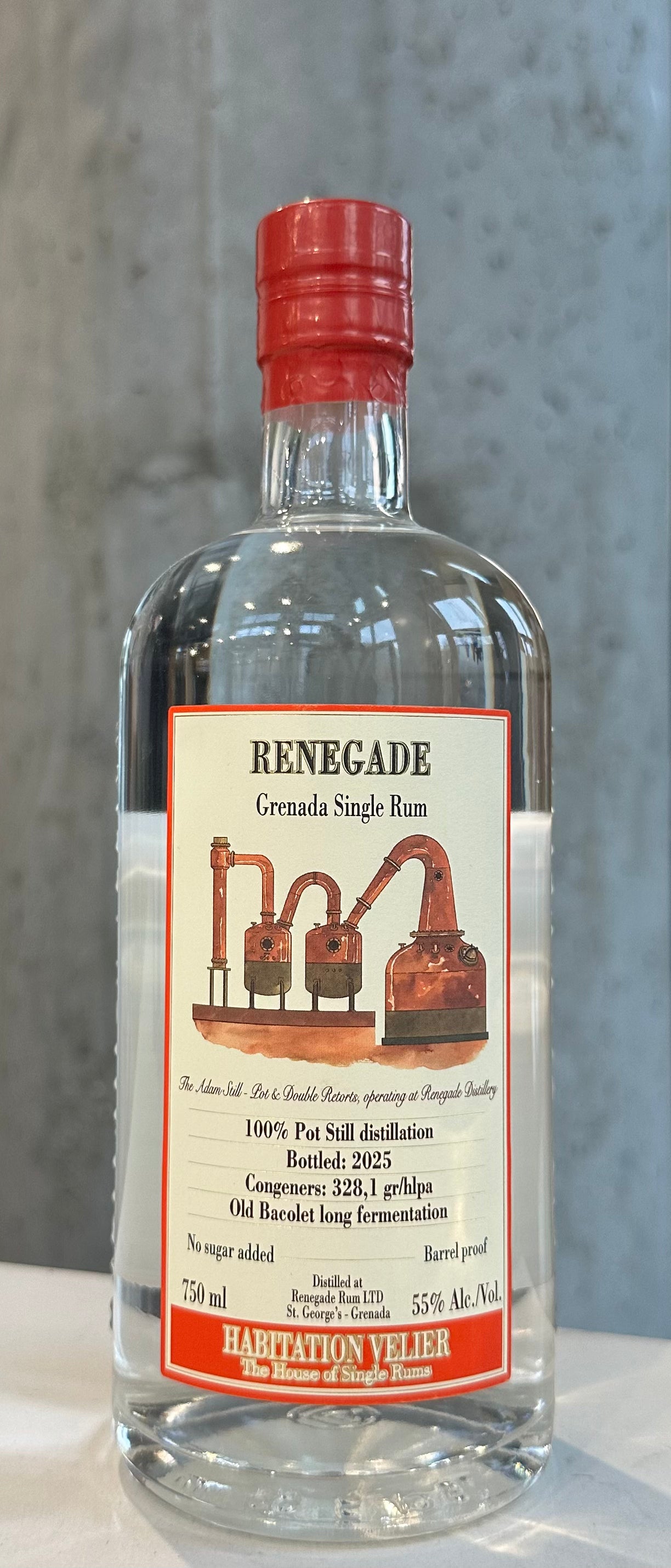 Habitation Velier "Renegade" Grenada Single Rum (55% Alc. / Vol.)