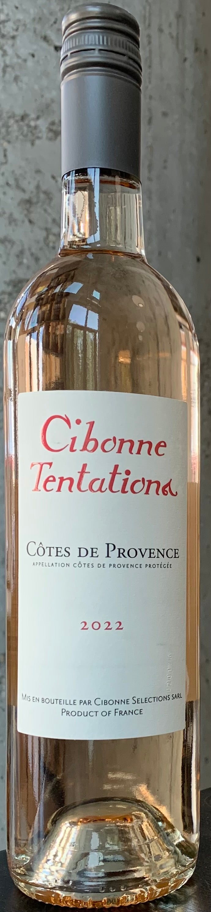 Cibonne "Tentations" Côtes de Provence Rosé '22