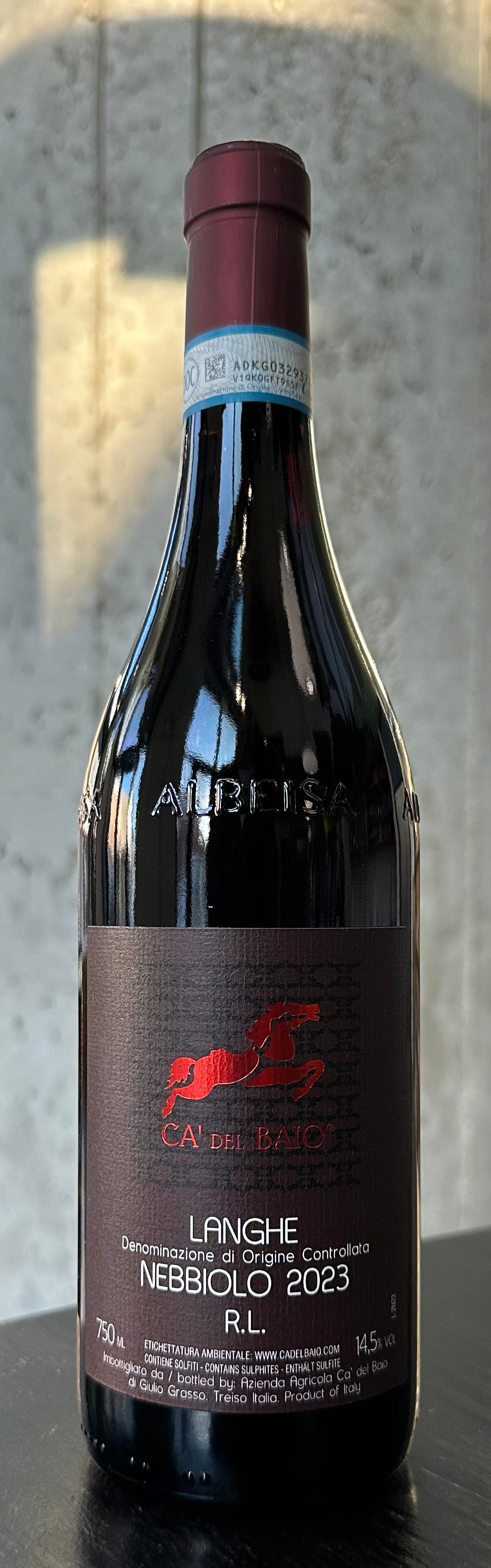 Ca' del Baio Langhe Nebbiolo "Red Label" '23