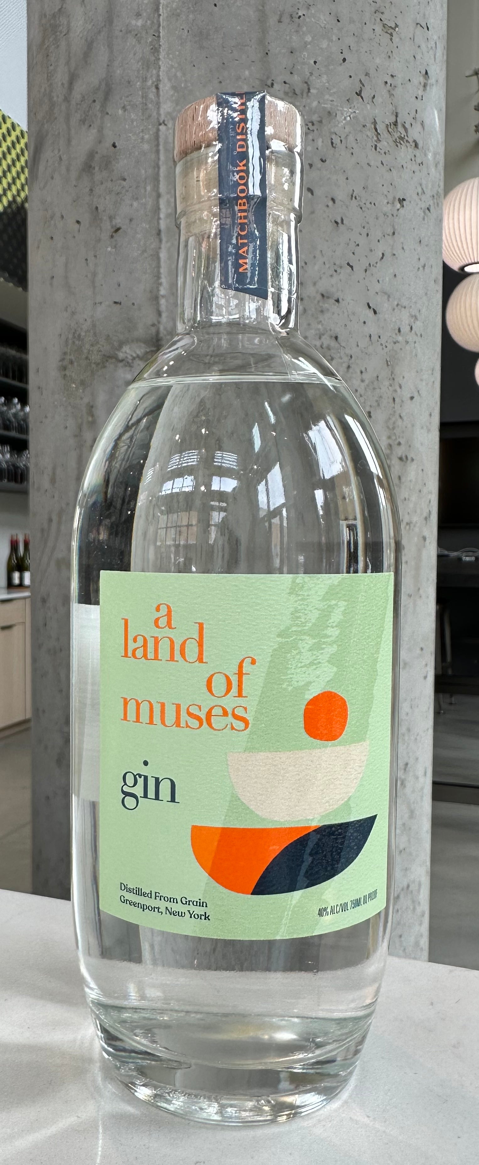 Matchbook Distilling "A Land of Muses" Gin
