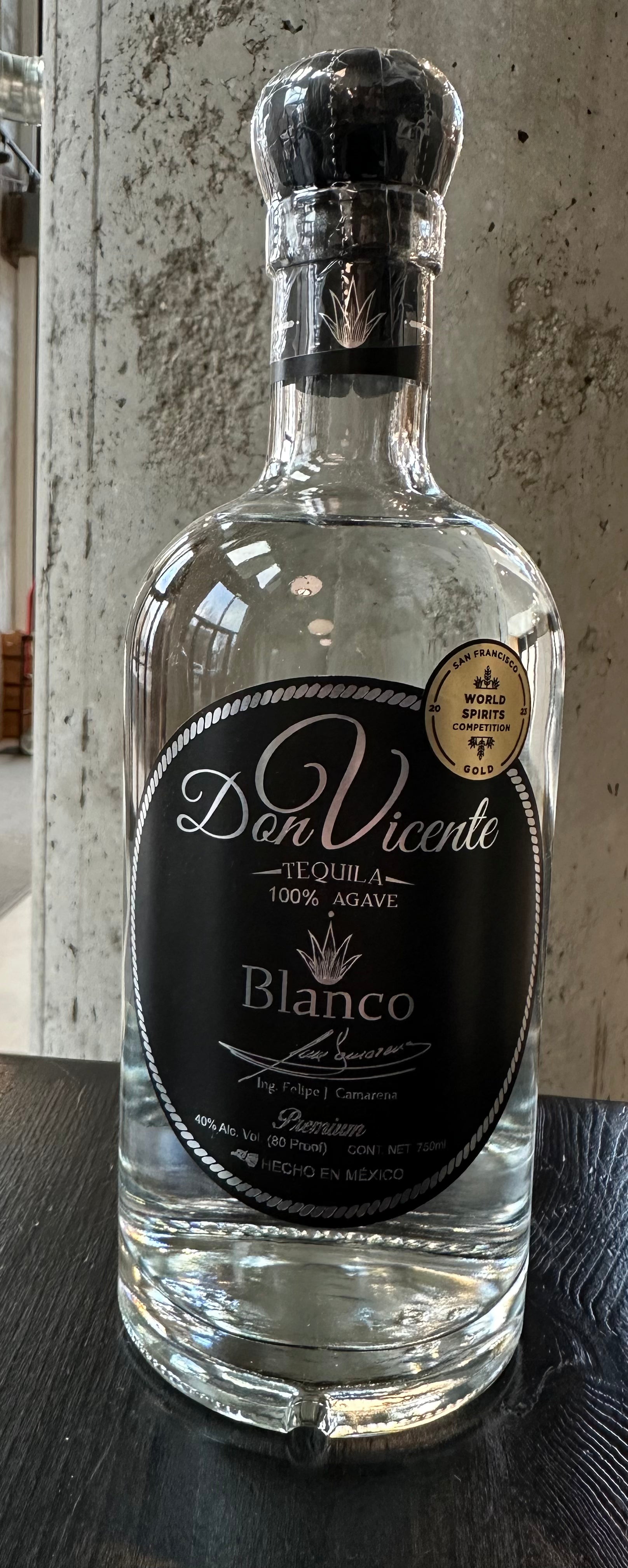 Don Vicente Tequila Blanco