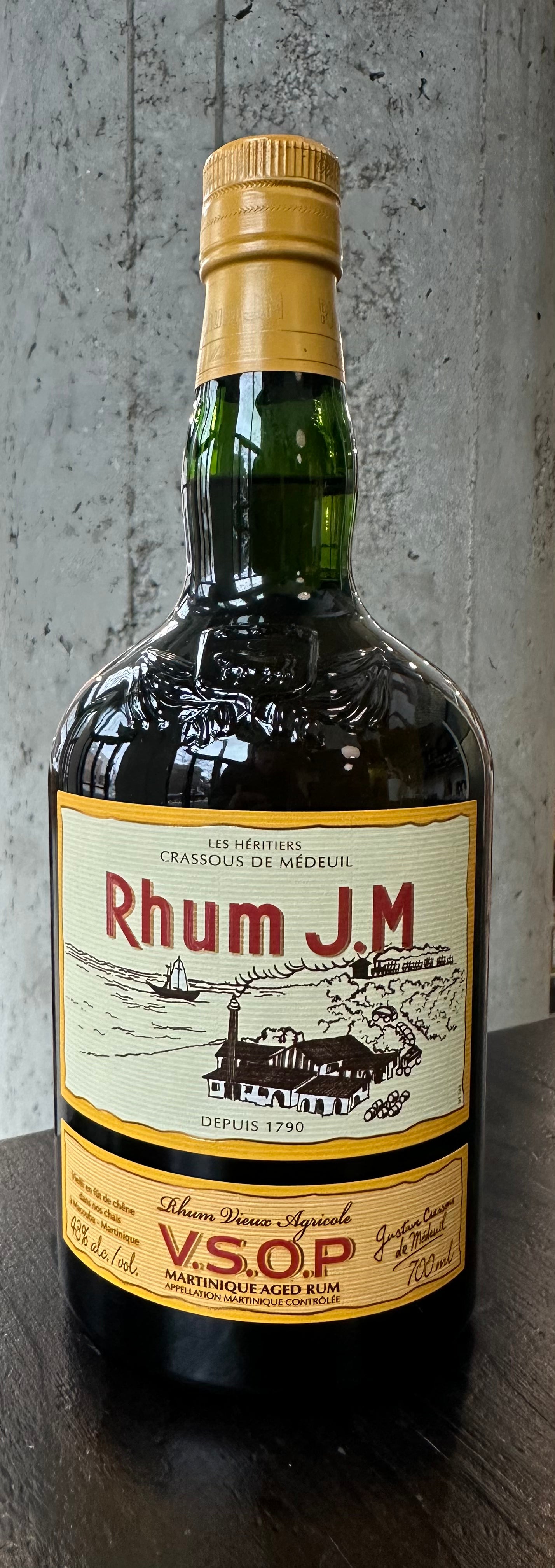 Rhum J.M. V.S.O.P. Martinique Aged Rum