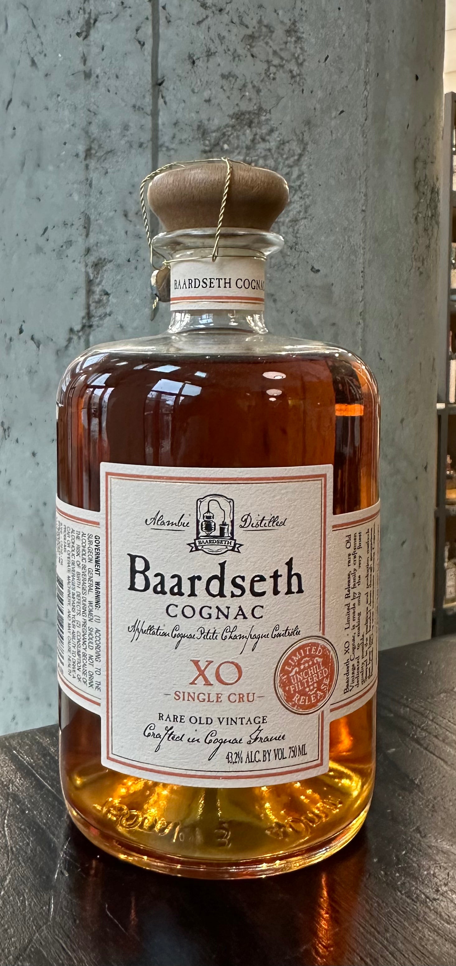Baardseth Cognac XO, Limited Release