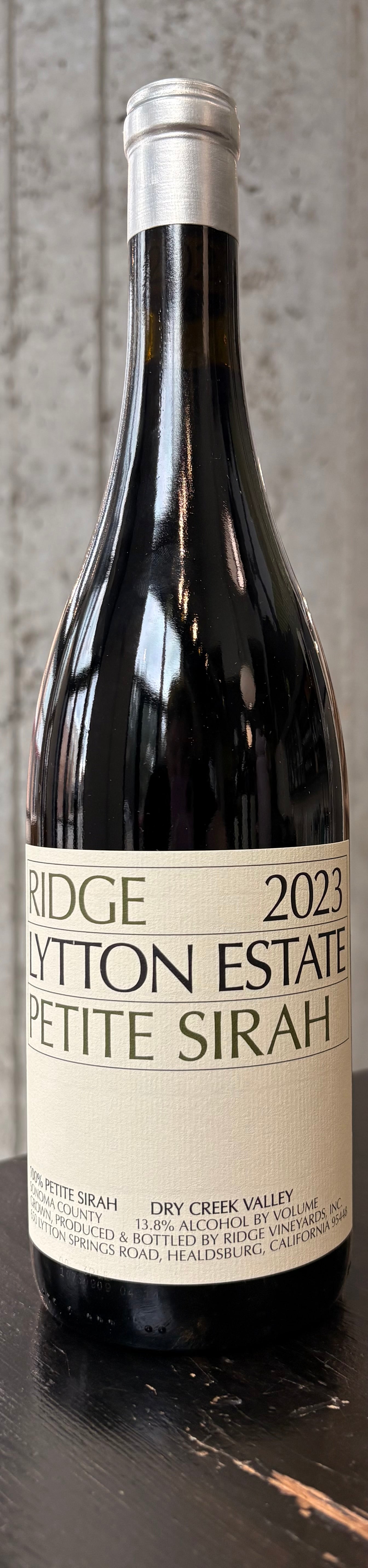 Ridge Vineyards "Lytton Estate" Petite Sirah '23