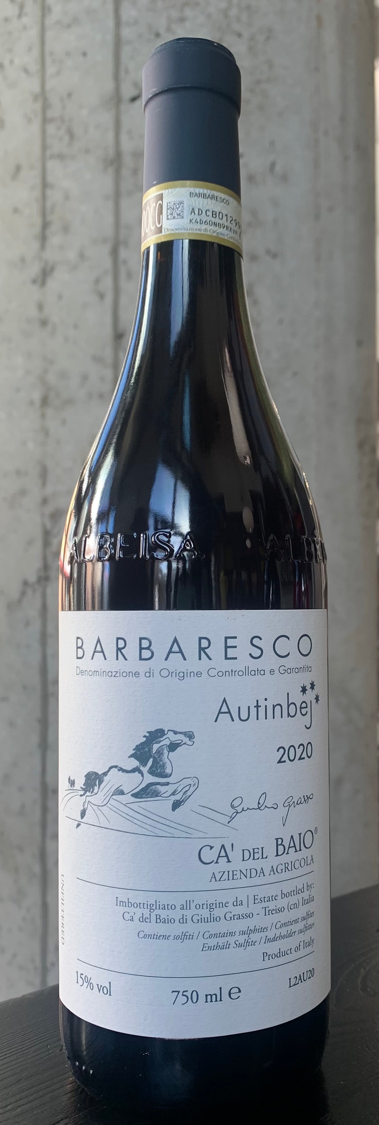 Ca' del Baio "Autinbej" Barbaresco '20