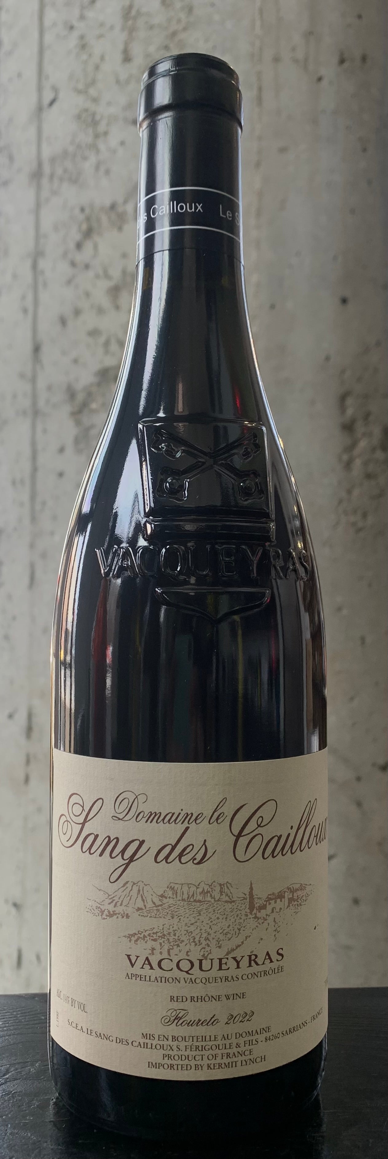 Domaine le Sang des Cailloux "Cuvée Floureto" Vacqueryas '22