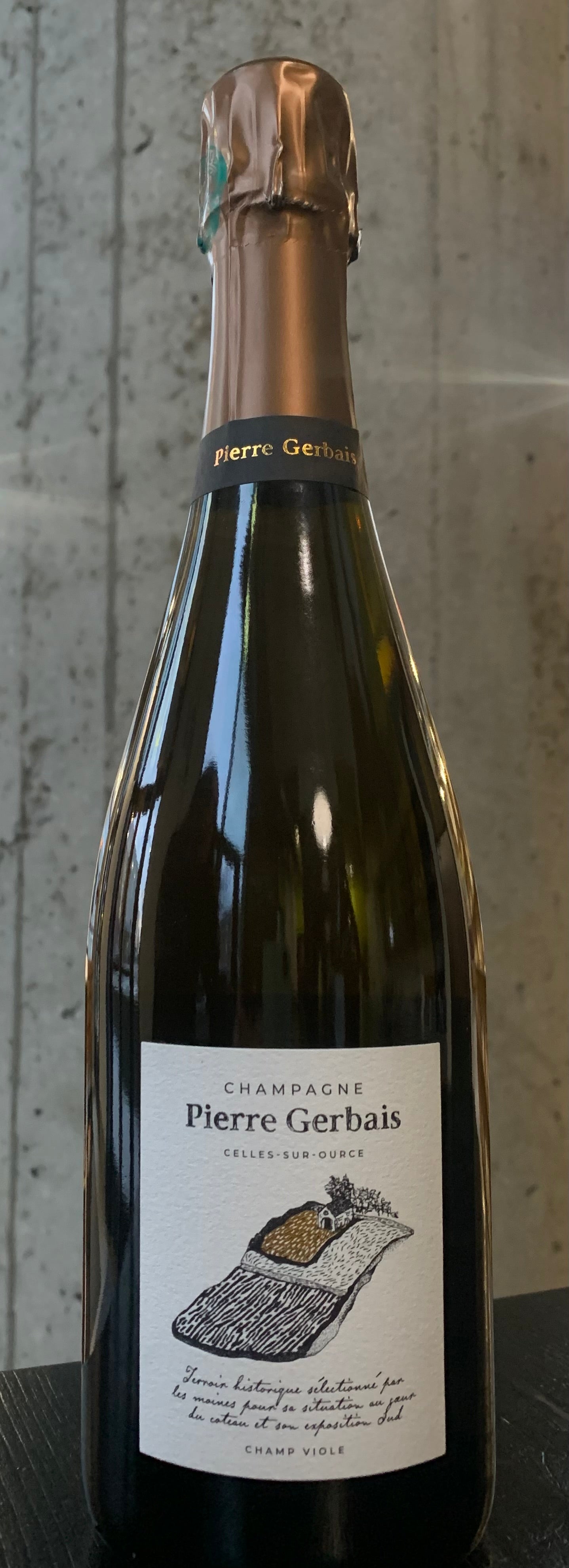 Gerbais Champagne "Champ Viole" Blanc de Blancs, Extra Brut (2019 base)