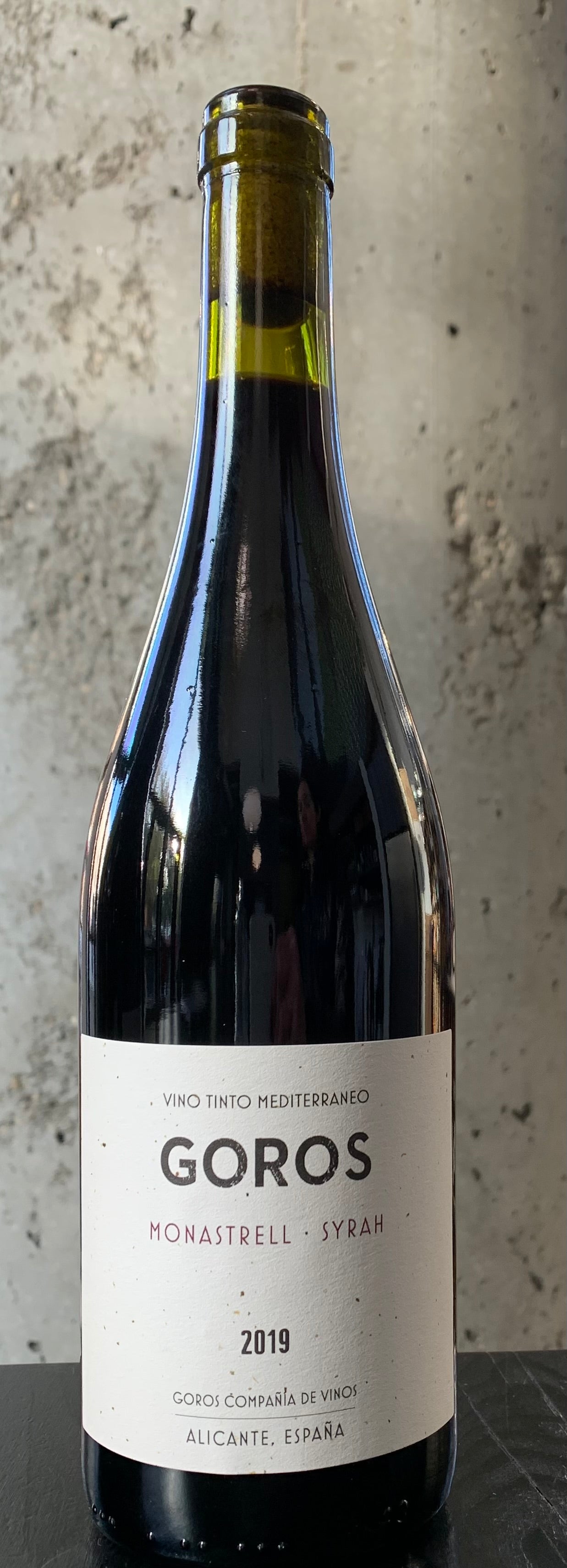Goros Alicante Monastrell/Syrah '19