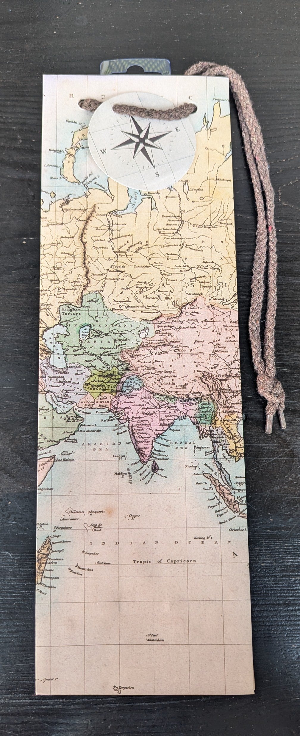 Gift Bag—Vintage World Map