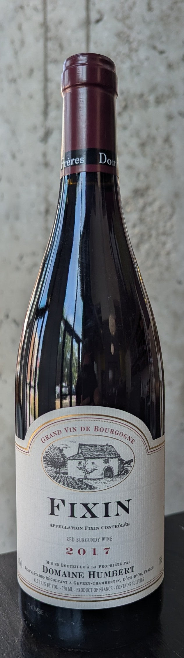 Domaine Humbert Frères Fixin "Vieilles Vignes" '17