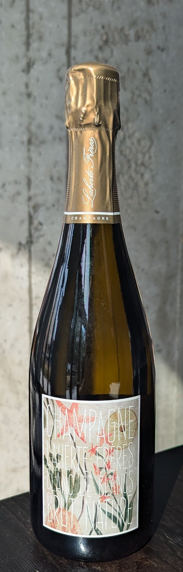 Champagne Laherte Frères Blanc de Blancs, Brut Nature NV