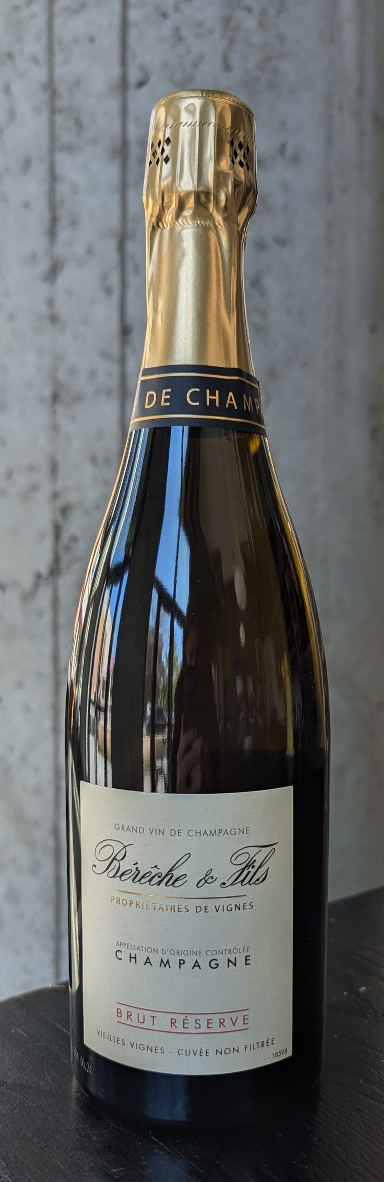 Bérêche Champagne Brut Réserve NV (Disgorged 6/24)