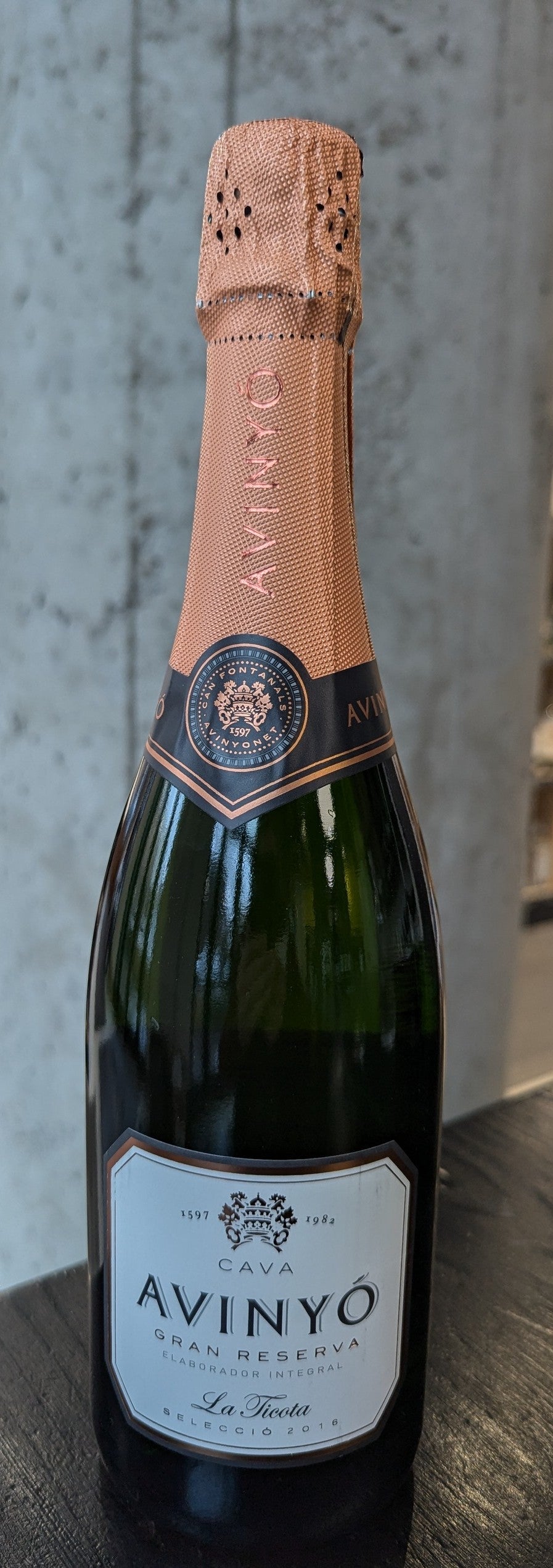 Avinyó Cava "La Ticota" Gran Reserva '16