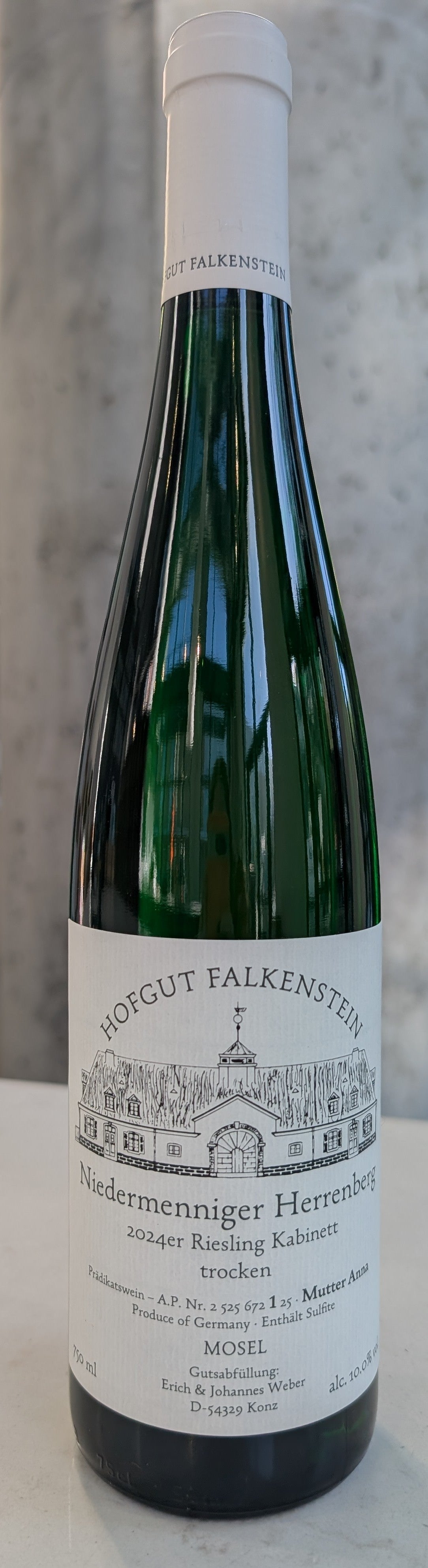 Falkenstein Niedermenniger Herrenberg Riesling Kabinett AP 1 Trocken '24