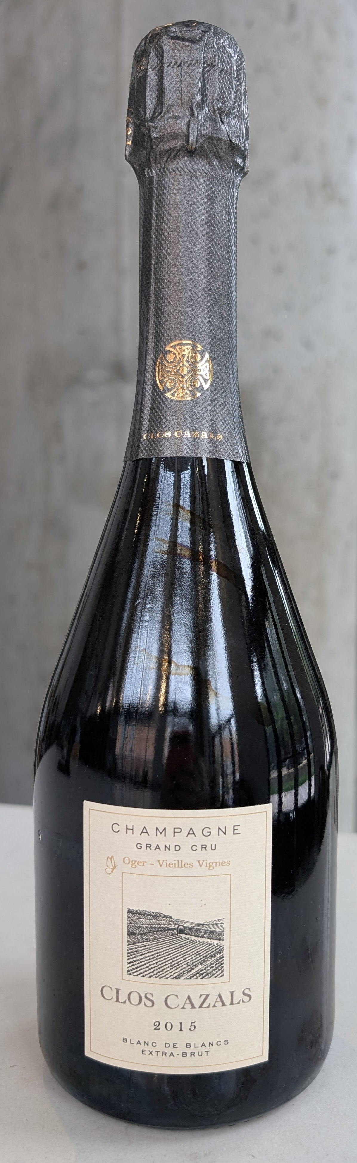 Champagne Cazals "Clos Cazals" Blanc de Blancs Extra-Brut '15