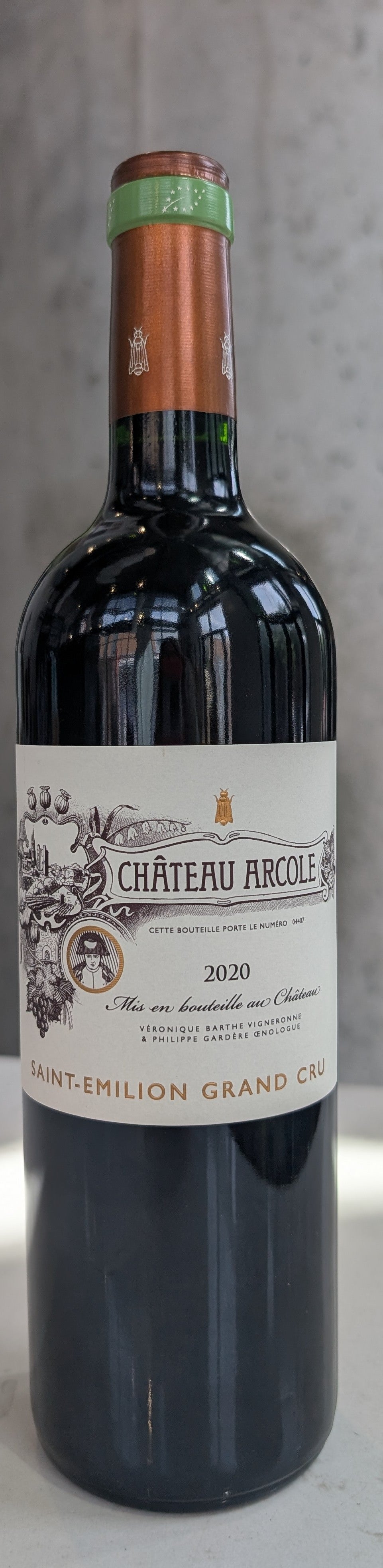 Château d’Arcole Saint-Émilion Grand Cru '20