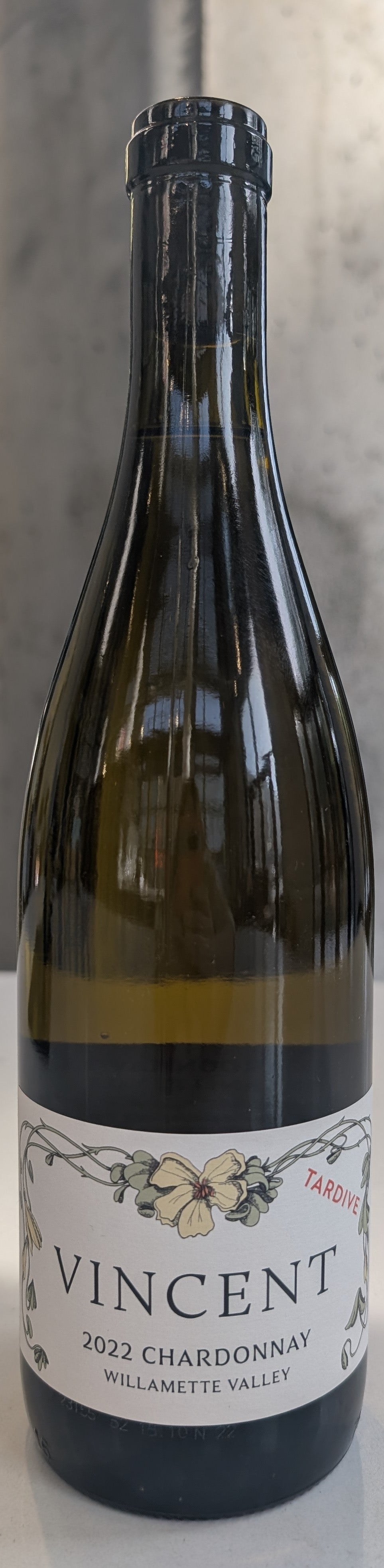 Vincent "Tardive" Chardonnay, Willamette Valley '22
