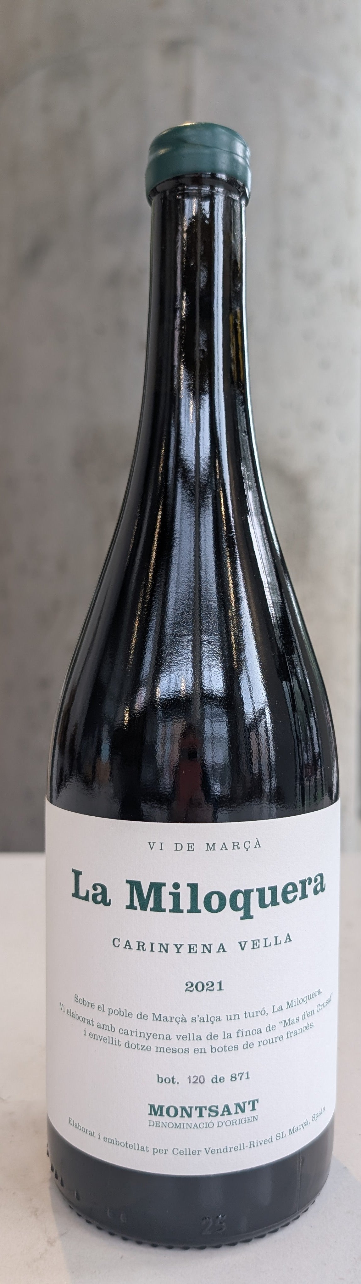 Vendrell Rived "Le Miloquera" Carinyena '21