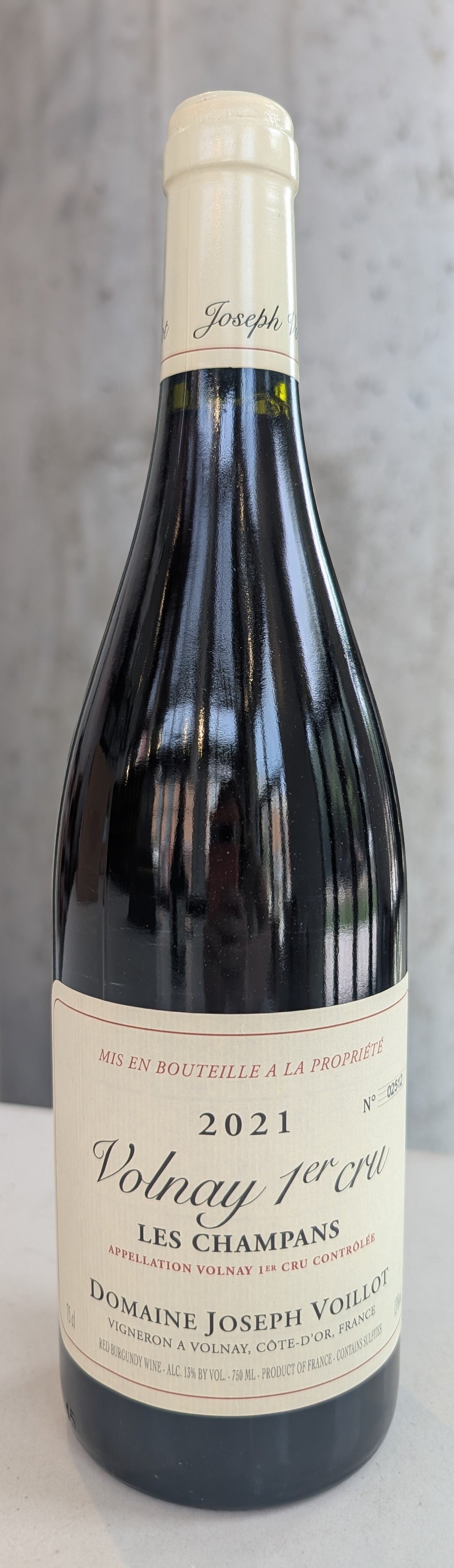 Joseph Voillot Volnay "Les Champans," 1er Cru '21