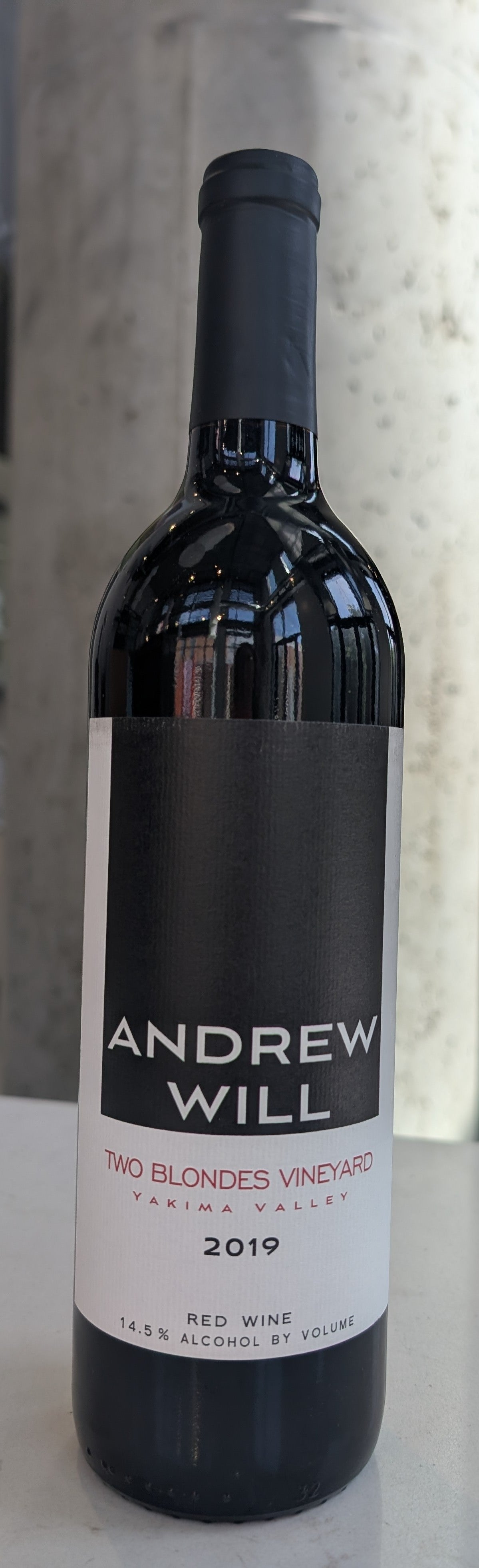 Andrew Will "Two Blondes Vineyard" Red, Yakima Valley '19