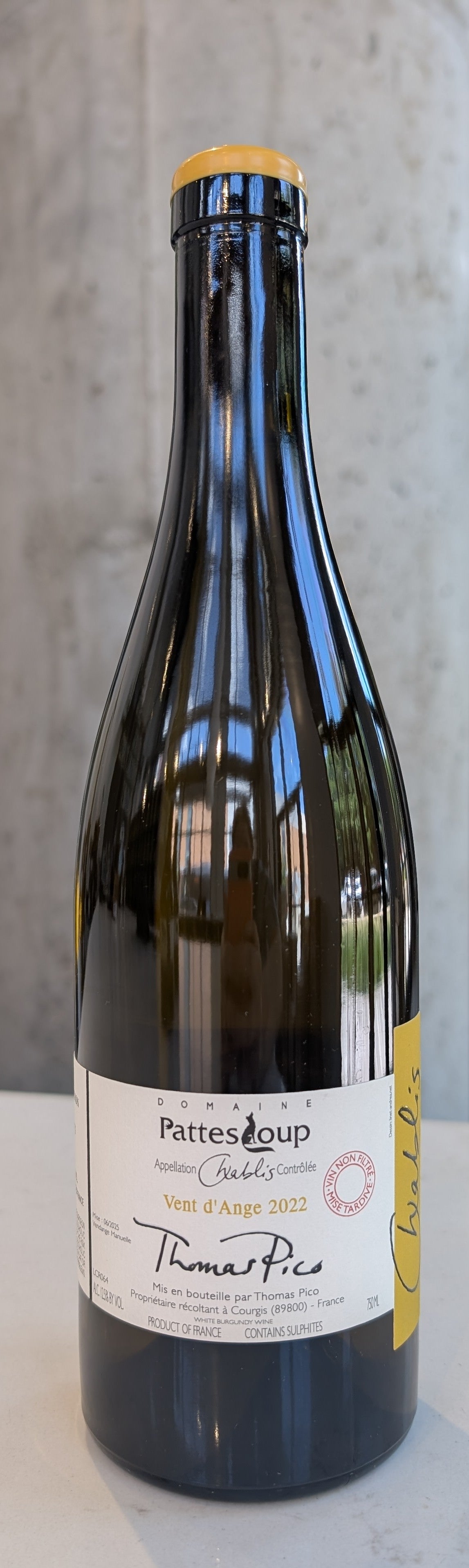 Domaine Pattes Loup "Vent d'Ange" Chablis '22