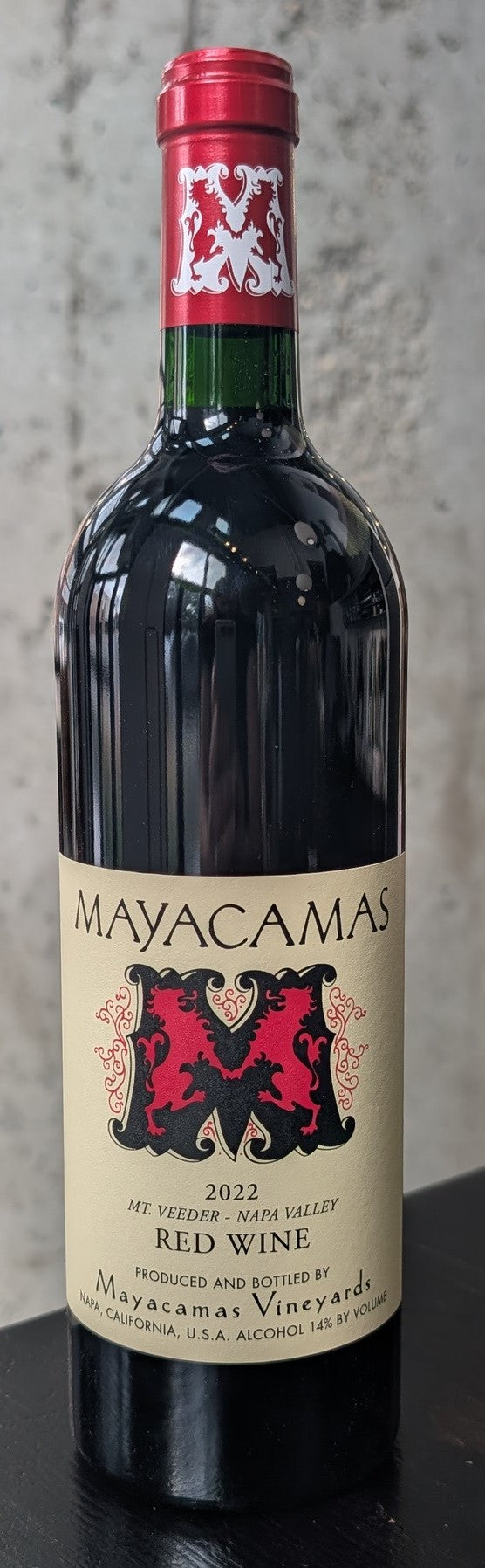 Mayacamas Red Wine, Mt. Veeder '22