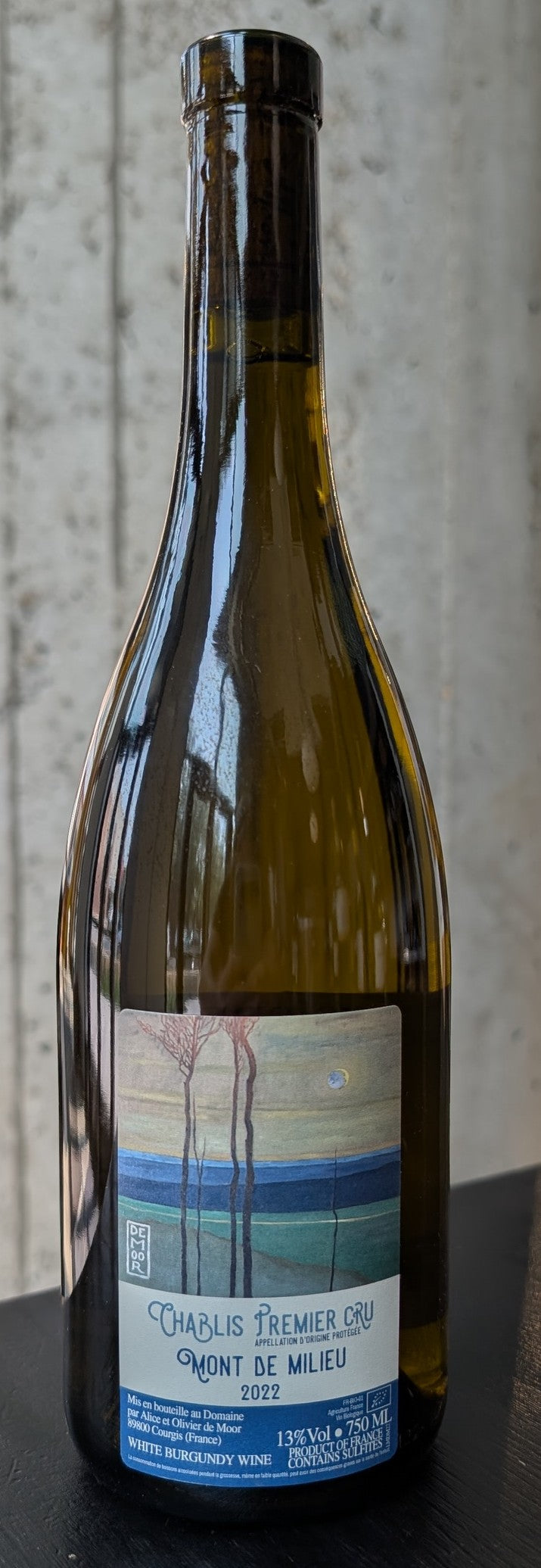 De Moor Chablis "Monte de Milieu," Premier Cru '22