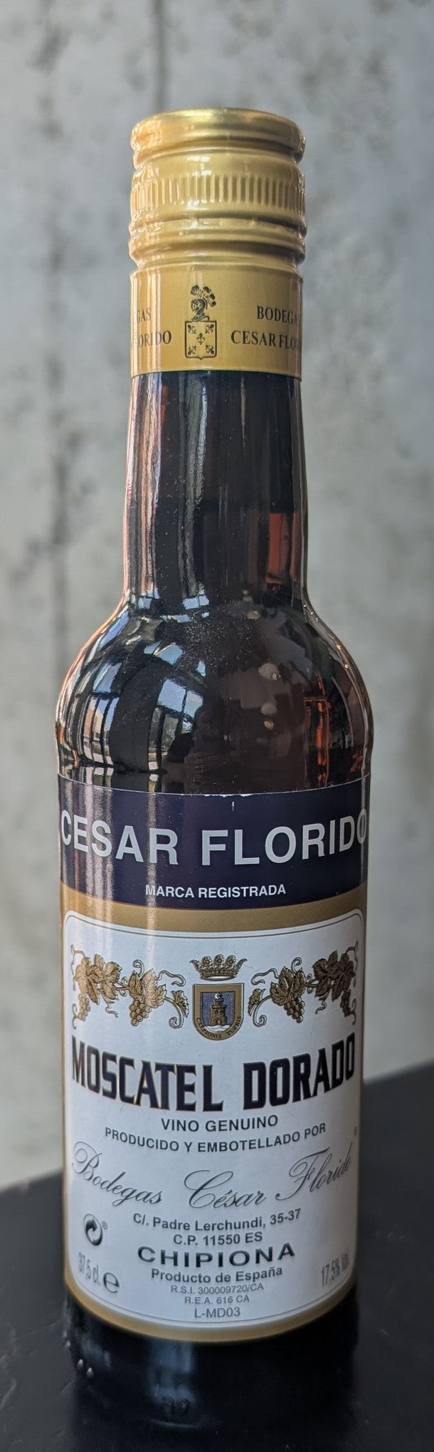 César Florido Moscatel Dorado (375ml)
