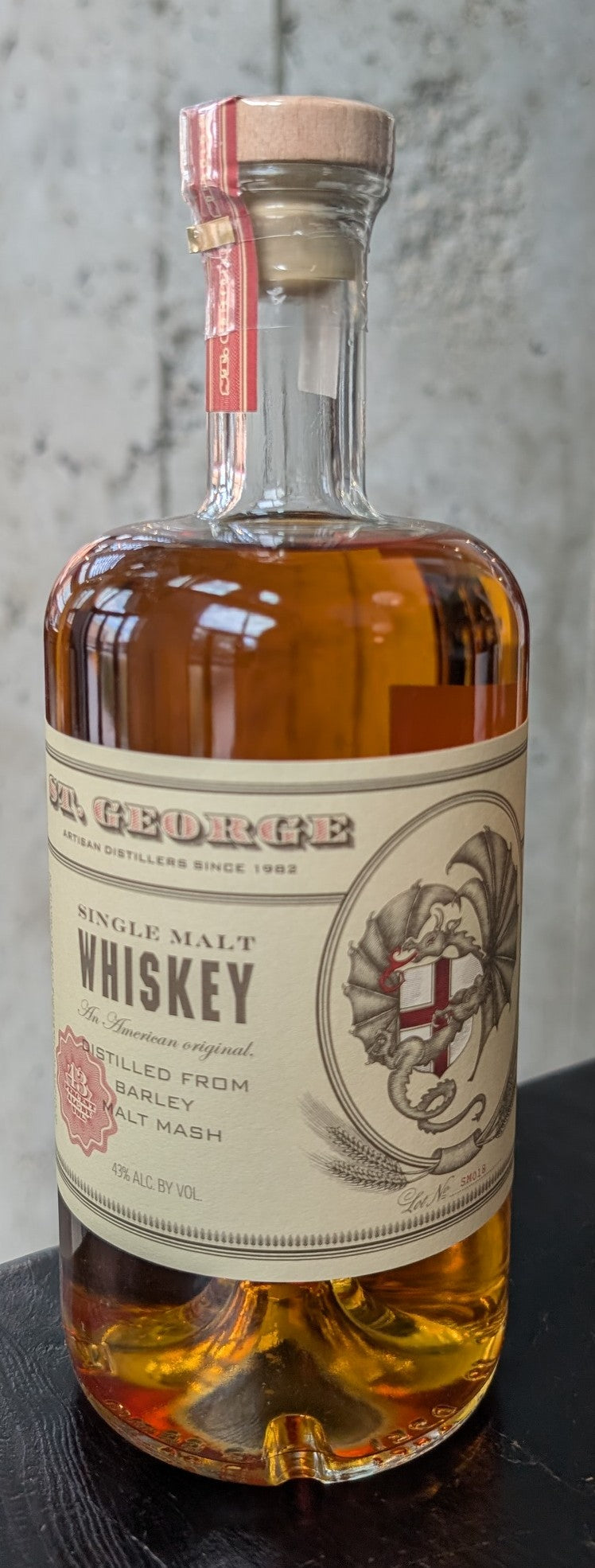 St. George Single Malt Whiskey Lot 18