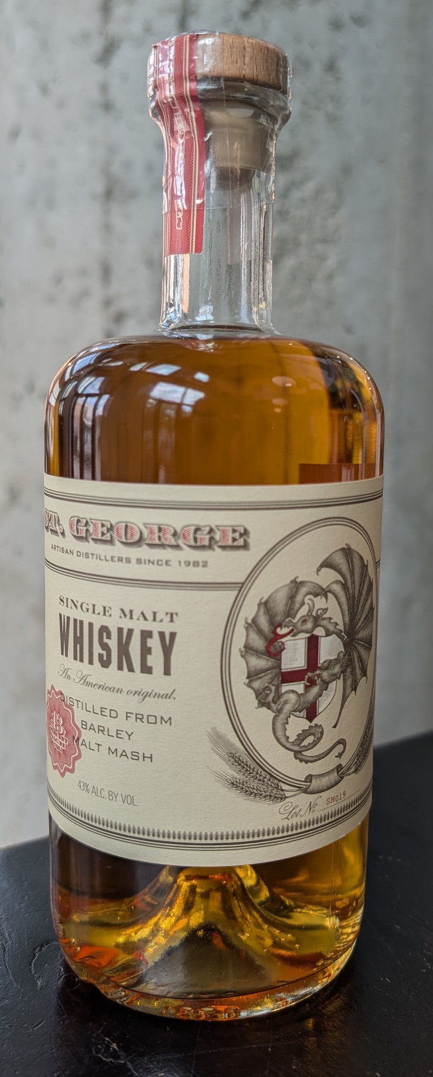 St. George Single Malt Whiskey Lot 19
