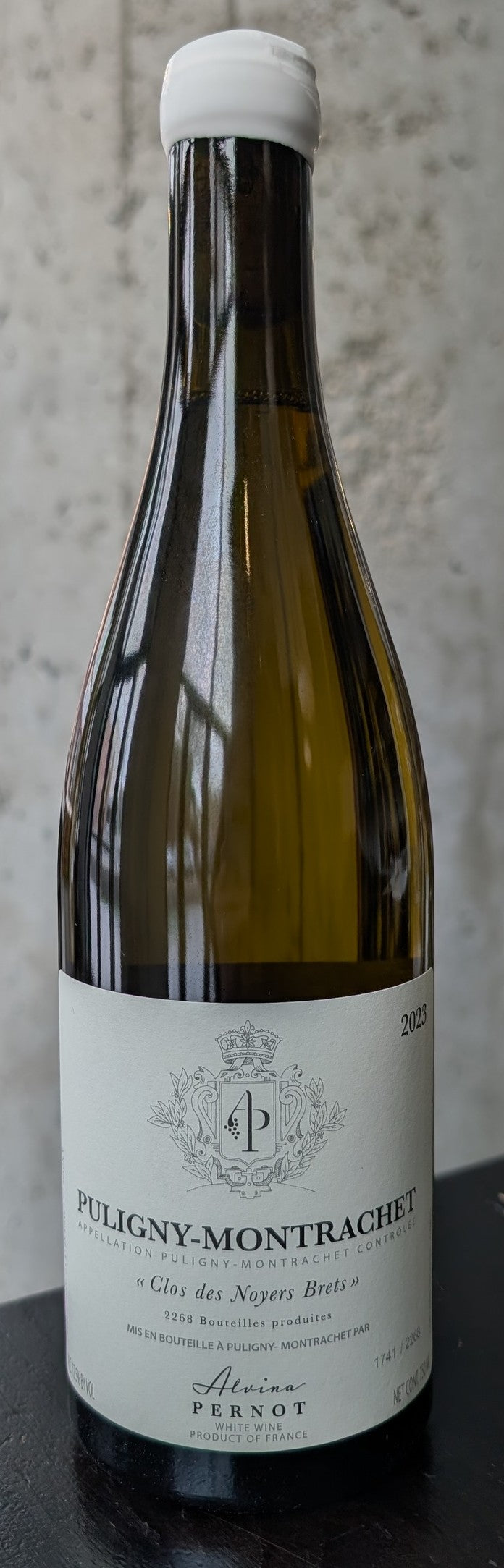 Alvina Pernot Puligny-Montrachet "Clos des Noyers Brets" '23