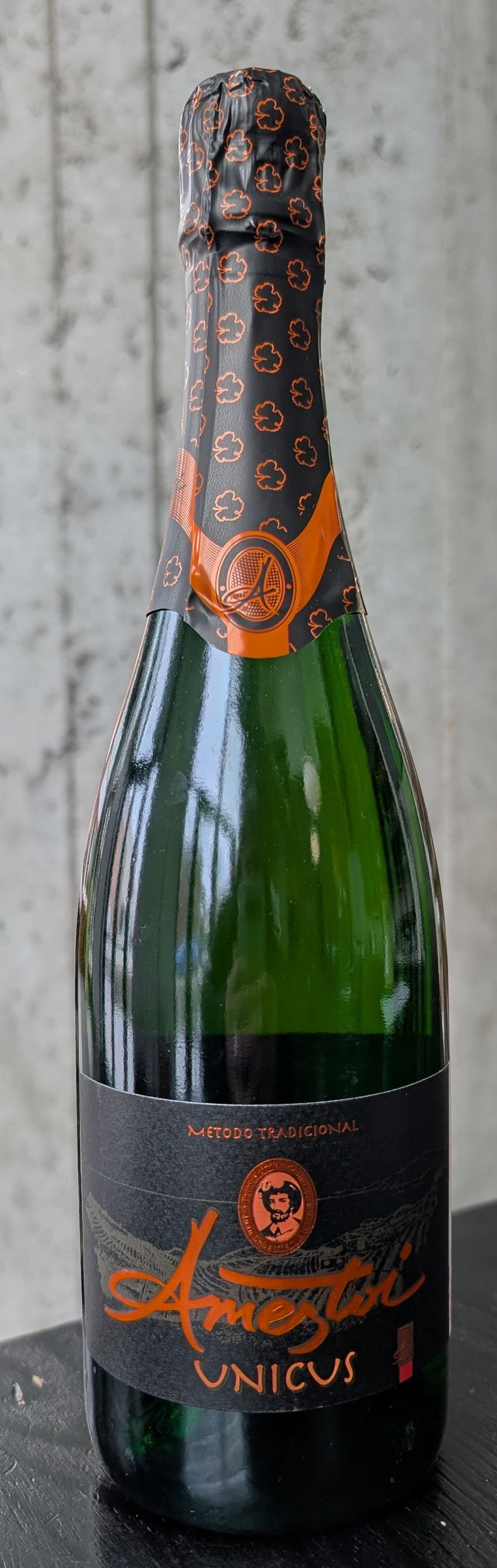 Ameztoi "Unicus" Getariako Txakolina Metodo Tradicional, Brut Nature '16