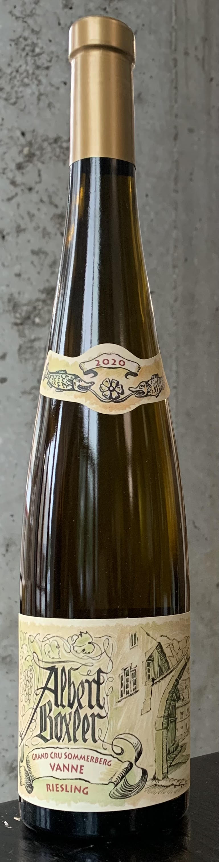 Albert Boxler Riesling "Sommerberg - Vanne," Grand Cru '20