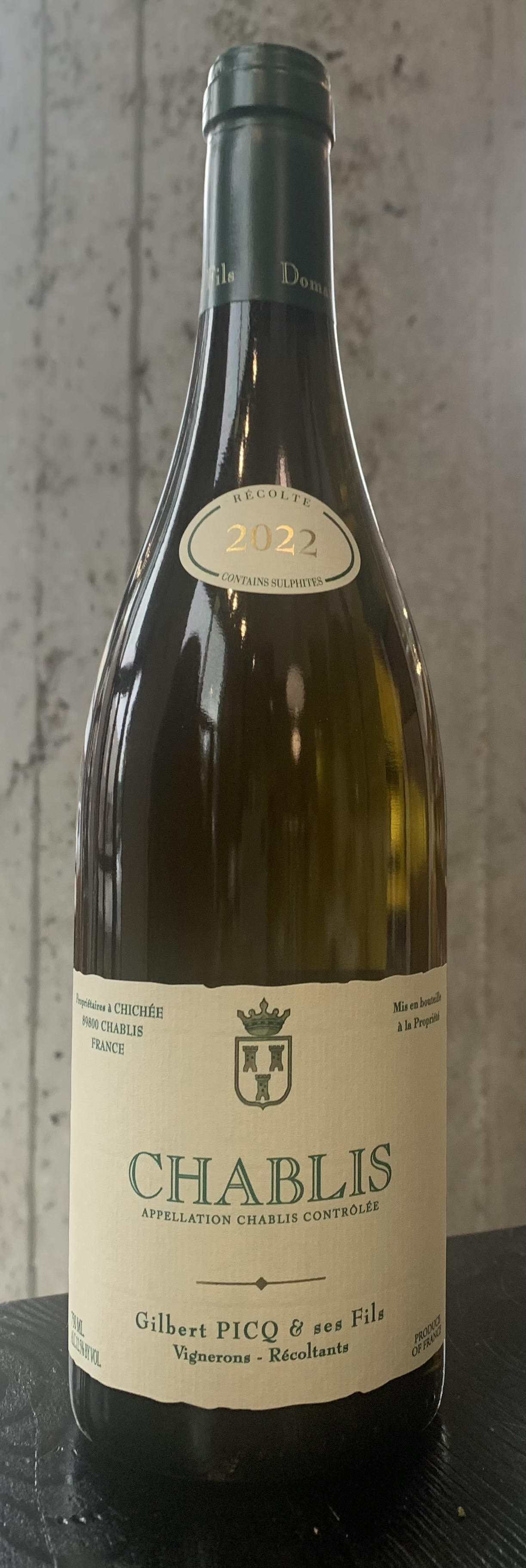 Gilbert Picq Chablis '22