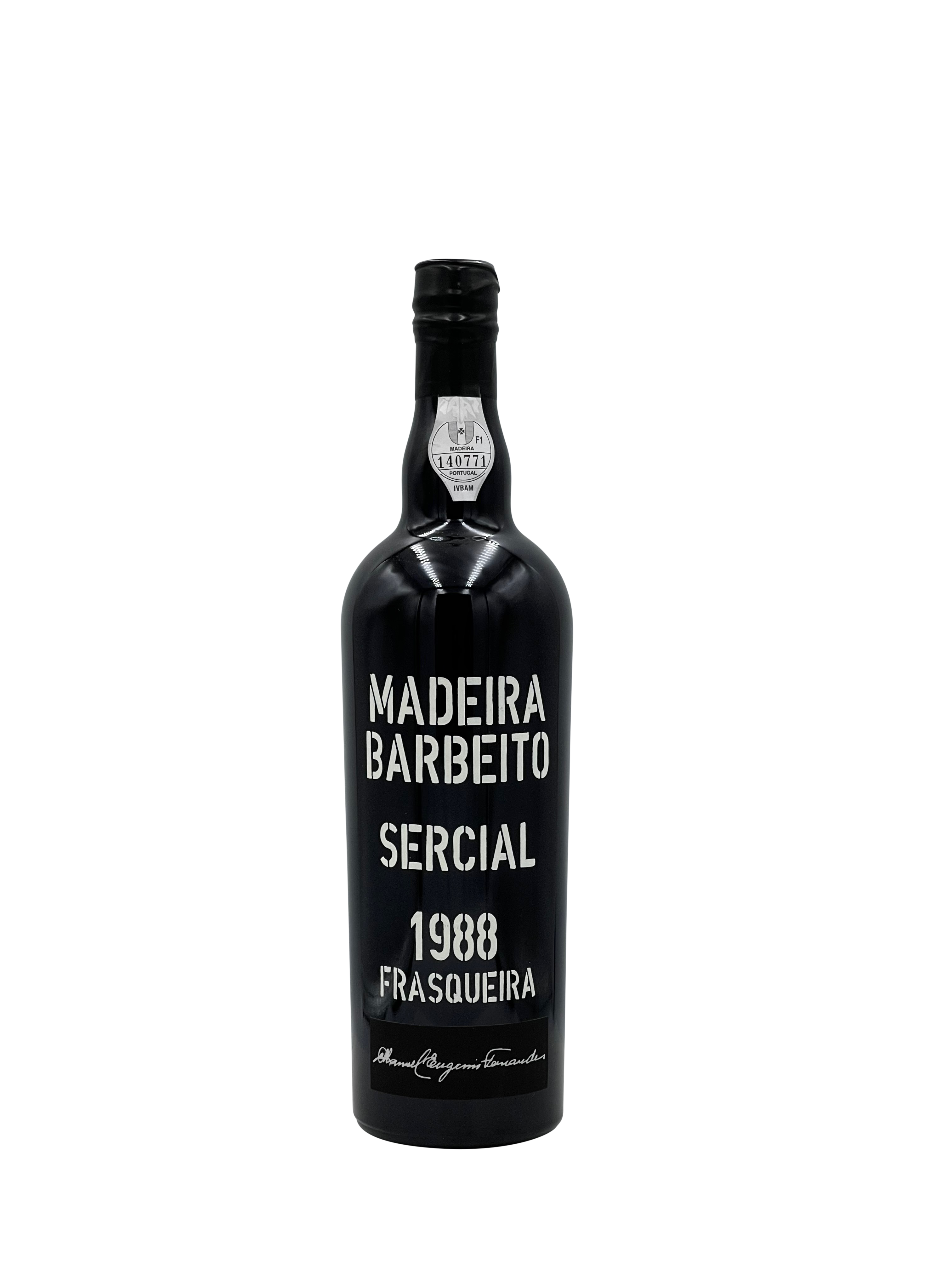 Barbeito Madeira "Frasqueira" Sercial 1988