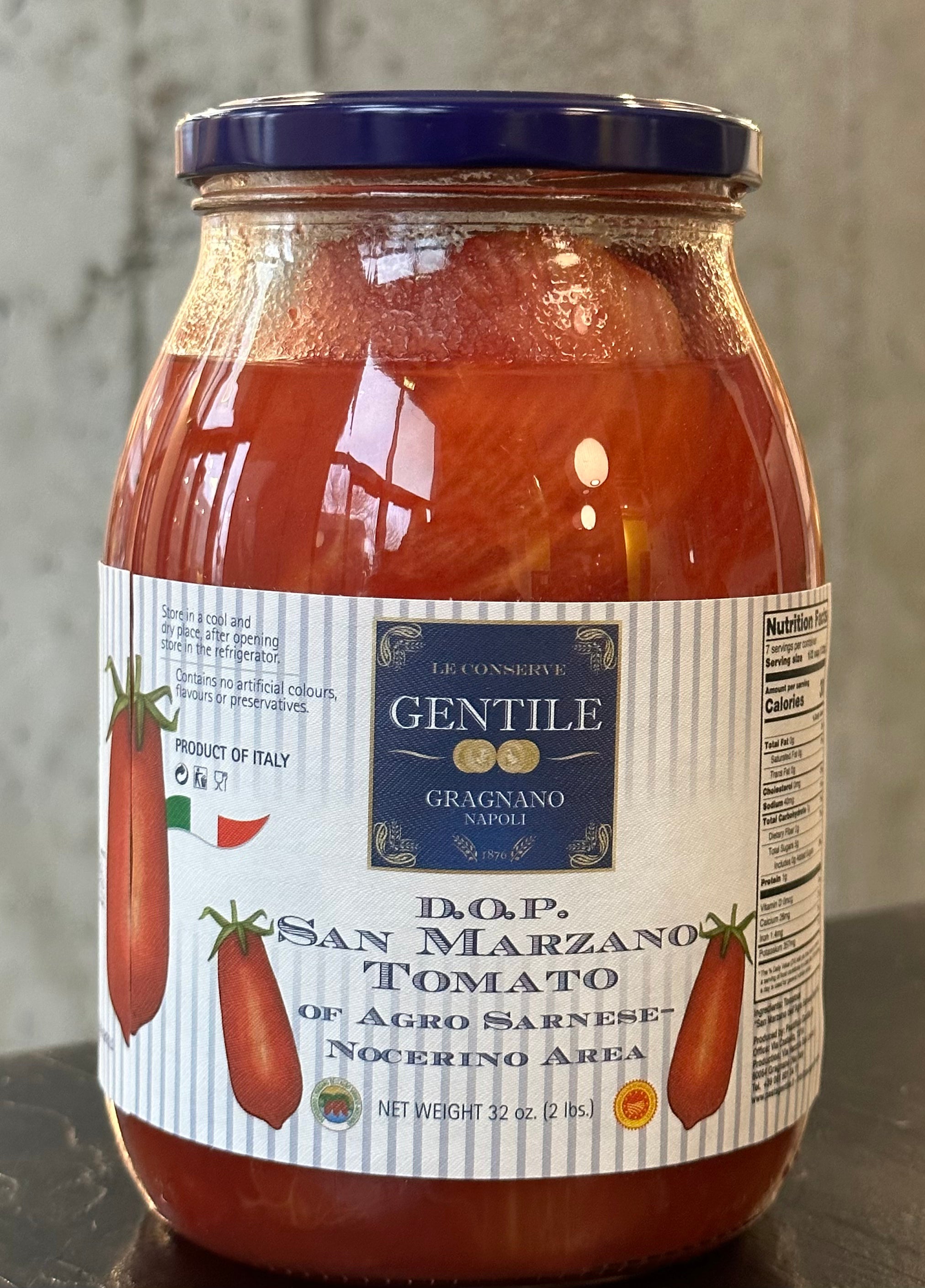 Gentile D.O.P. San Marzano Tomato of Agro Sarnese-Nocerino Area
