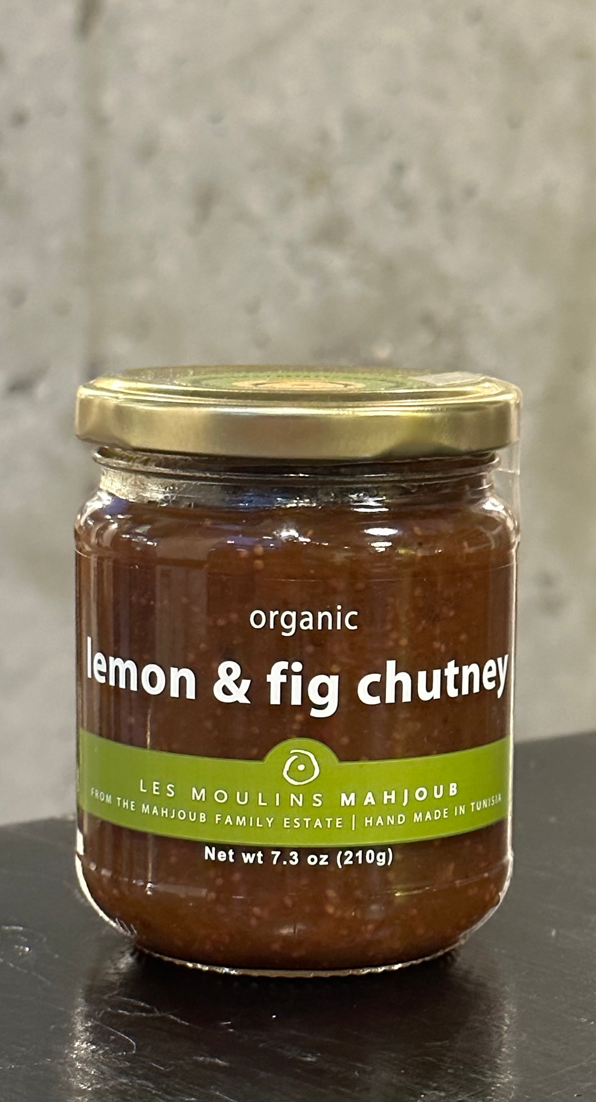 Les Moulins Mahjoub Organic Lemon & Fig Chutney