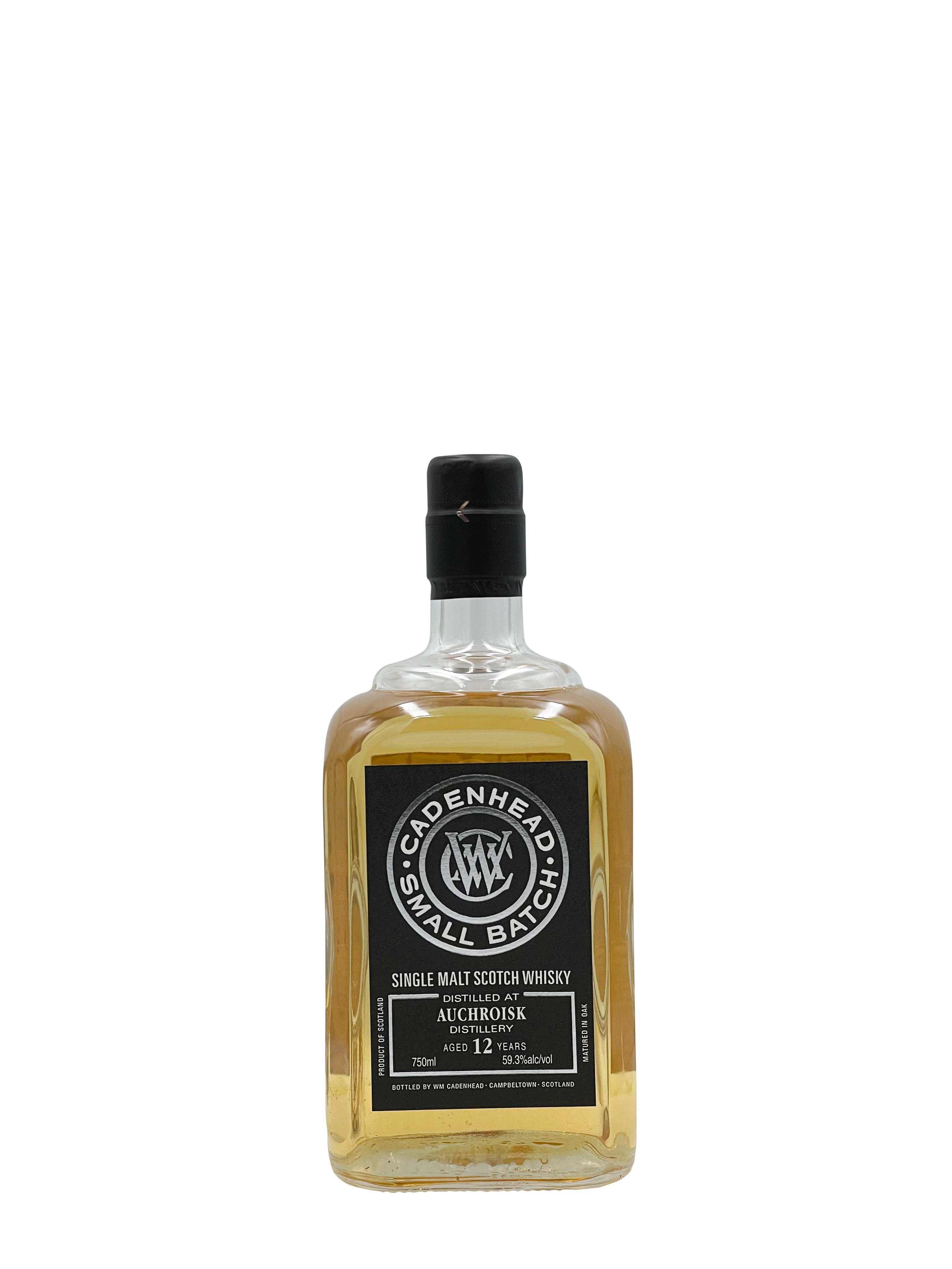 Auchroisk "Cadenhead" 12 Year Single Malt Whisky
